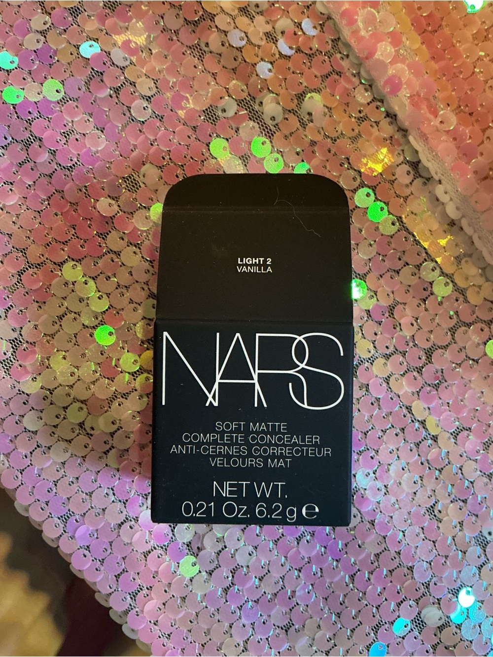 NARS Soft Matte Complete Concealer - Light 2 Vanilla (Black Packaging)